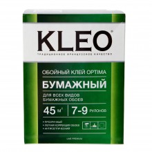  Kleo Клей для бумажных обоев  35-45 м2 7-9 рулонов